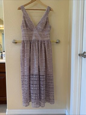 Lilac Lace Dress